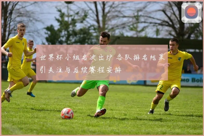 世界杯小组名次出炉 各队排名结果引关注与后续赛程安排